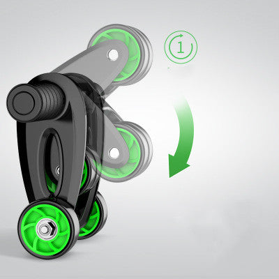 Foldable Abdominal Muscle Wheel Roller - Olic Home Fitness