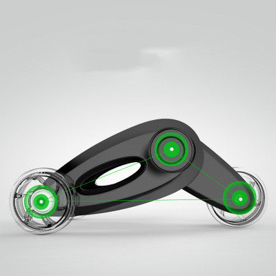 Foldable Abdominal Muscle Wheel Roller - Olic Home Fitness