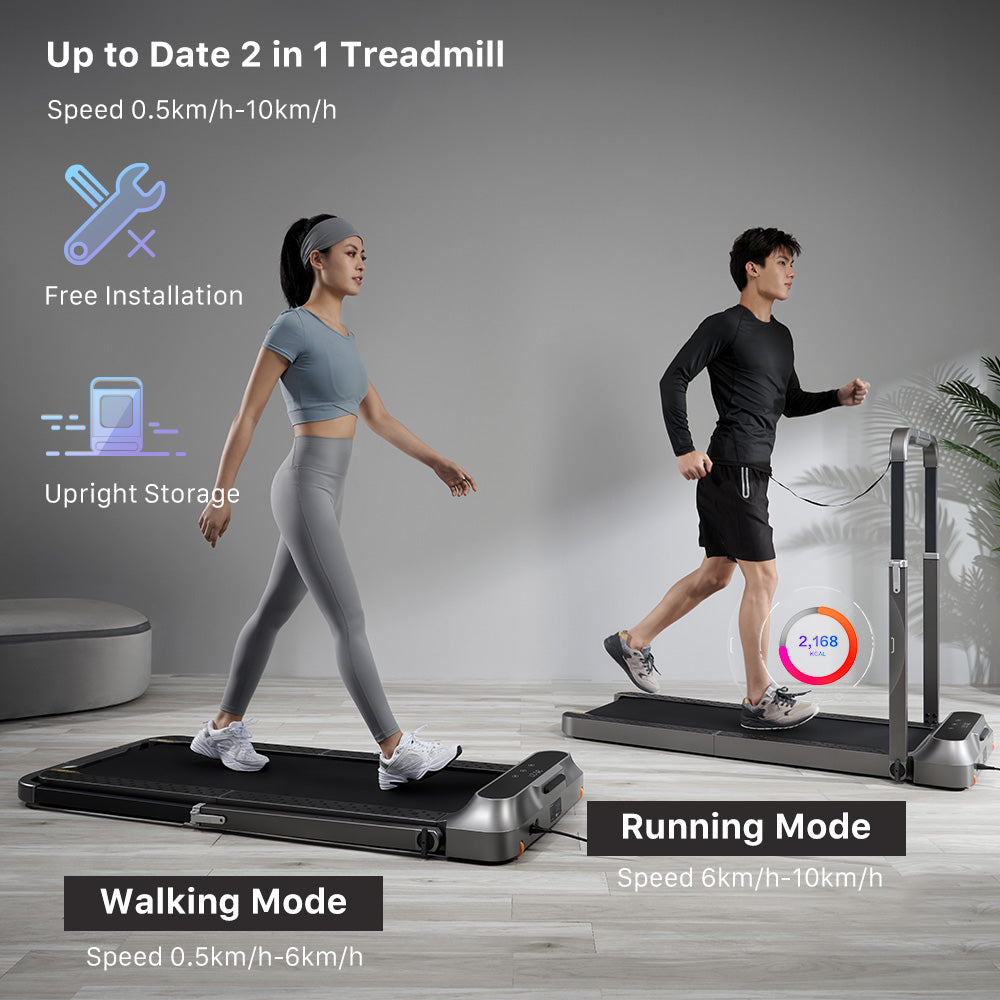 Household Models Silent Foldable Small No-installation Treadmill - Olic Home Fitness
