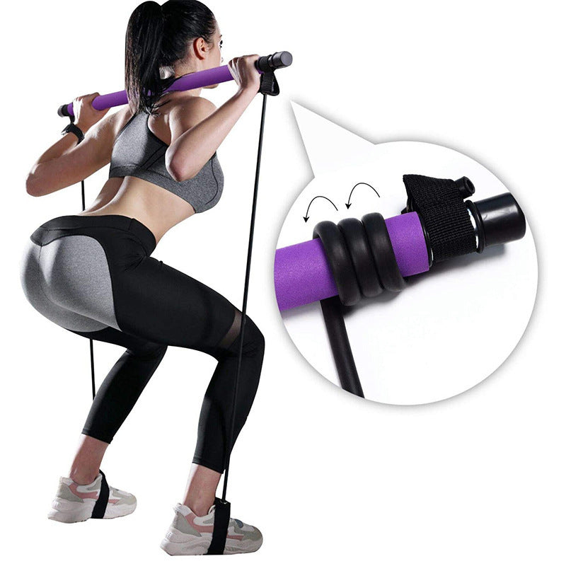 Fitness Yoga Pilates Bar Portable Gym - Olic Home Fitness